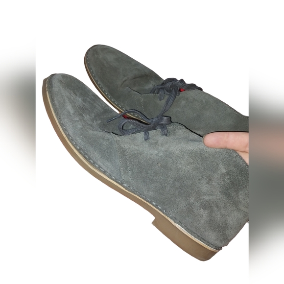 Supply Lab "Blake" Soft Suede Chukka Boots Brown Size 11 D men's EUC - Picture 4 of 12